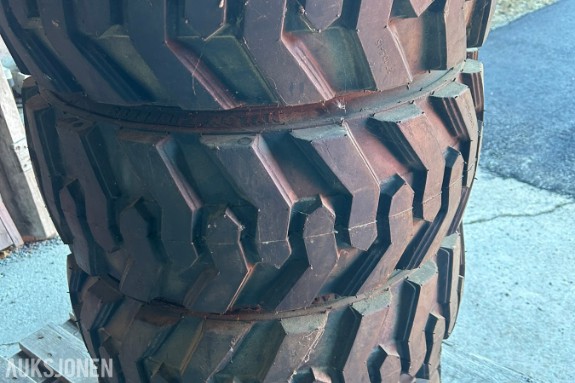 Job-Man 4 stk. ubrukte hjul til Job-Man 2380 minihjullaster – 27x10.50-15