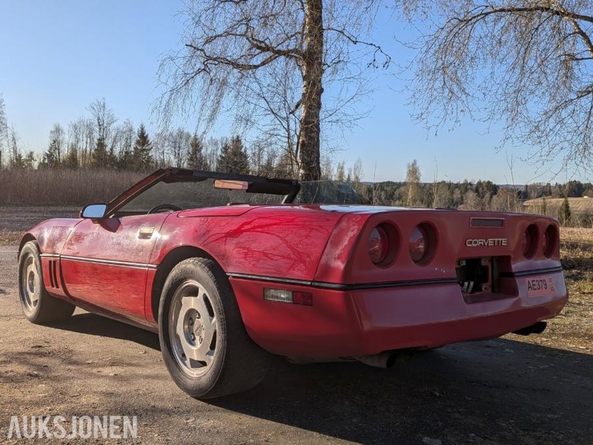 1986 Chevrolet Corvette C4 Cabriolet 