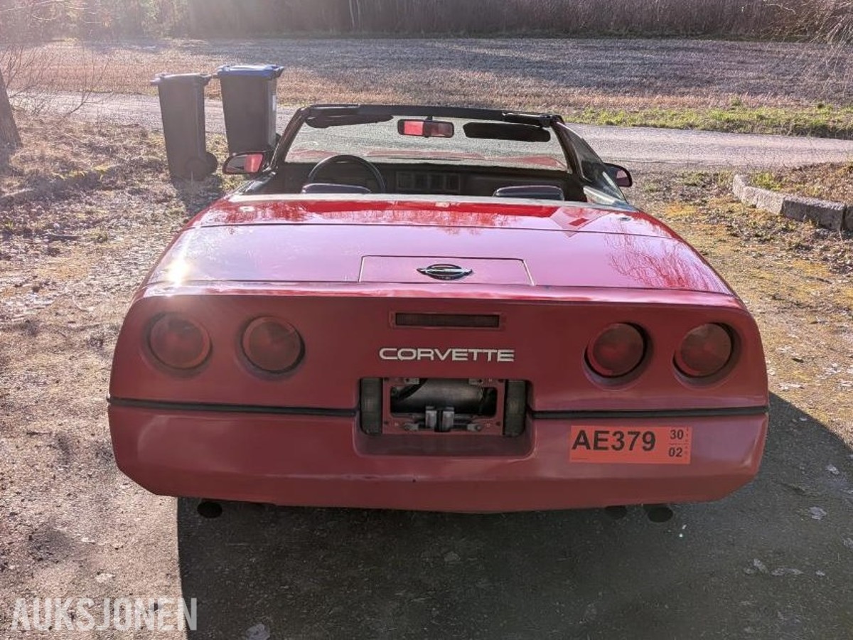 1986 Chevrolet Corvette C4 Cabriolet 