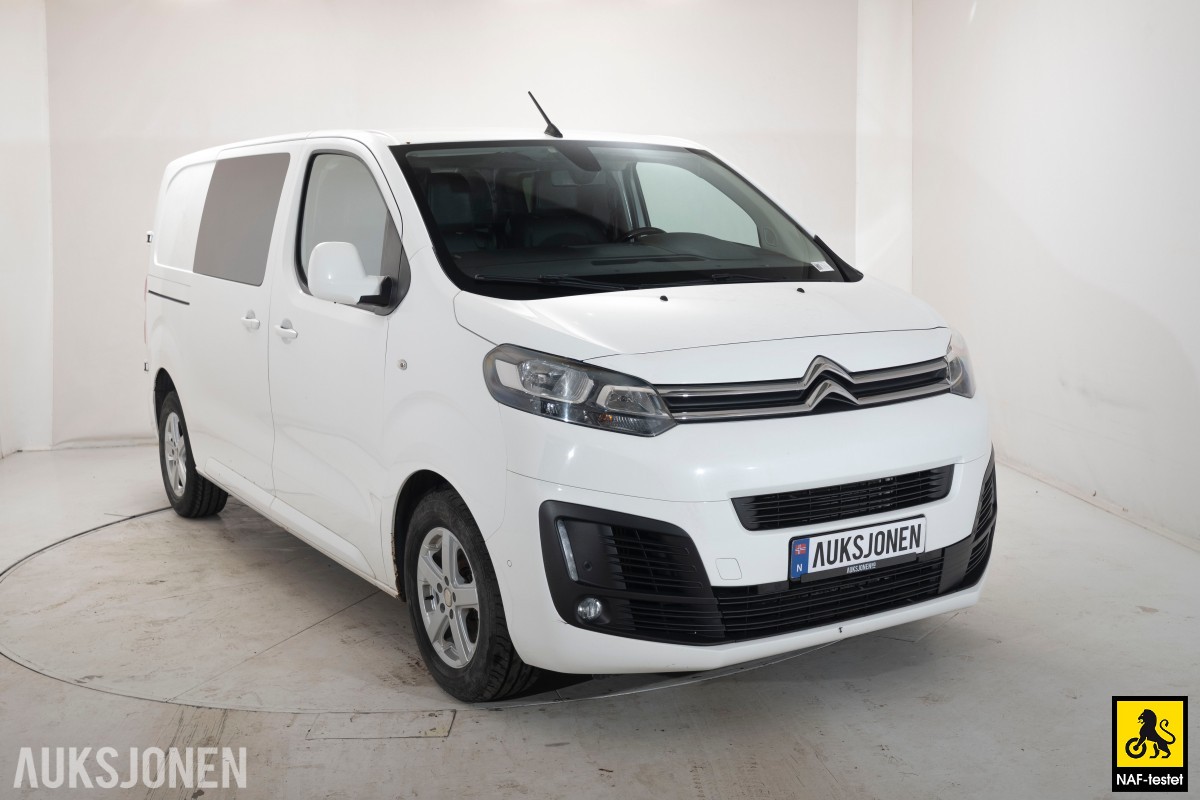 2018 Citroen JUMPY 2.0 D 122 HK HENGERFESTE KAMERA CRUISE 
