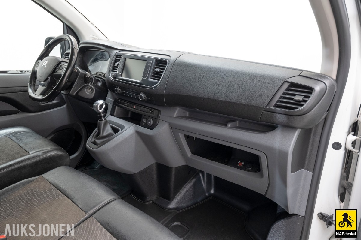 2018 Citroen JUMPY 2.0 D 122 HK HENGERFESTE KAMERA CRUISE 