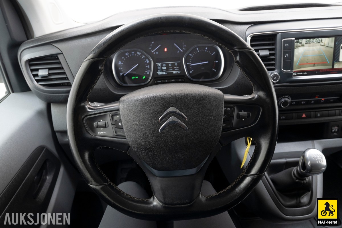 2018 Citroen JUMPY 2.0 D 122 HK HENGERFESTE KAMERA CRUISE 
