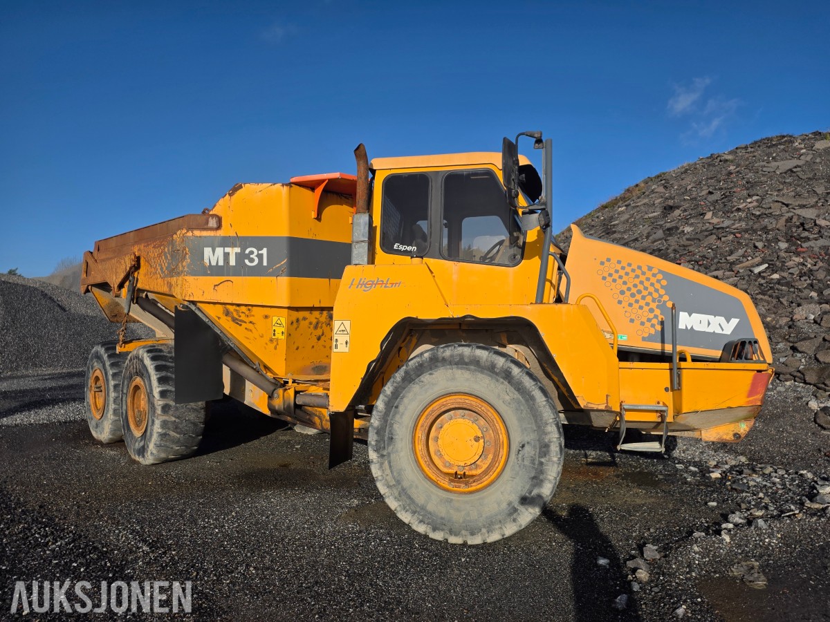 2006 Moxy MT31HL dumper 6x6 – reparasjonsobjekt