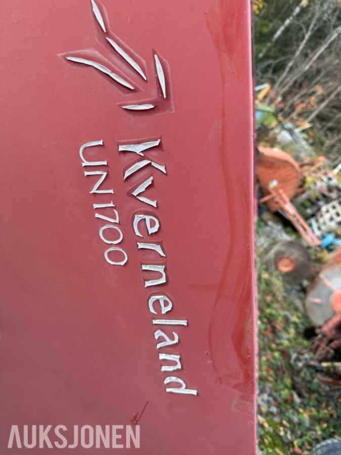 Kverneland UN 1700 Frontmontert tank til poteter