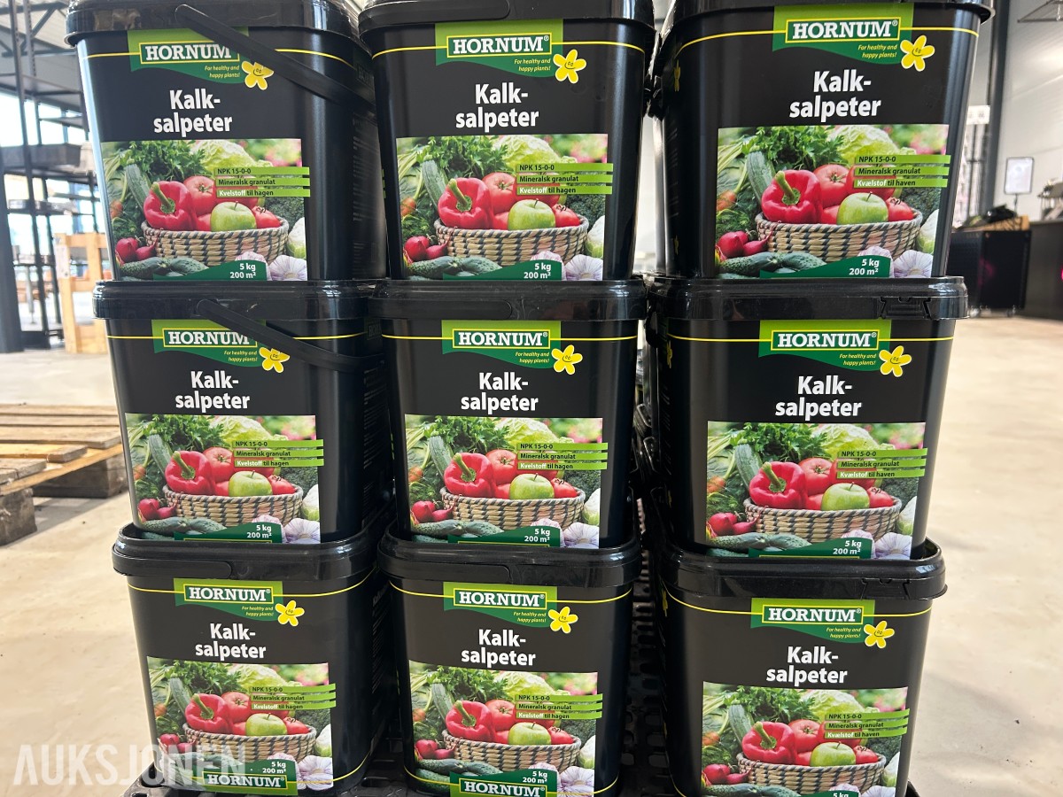 20 stk 5 kg Kalksaltpeter i bøtter