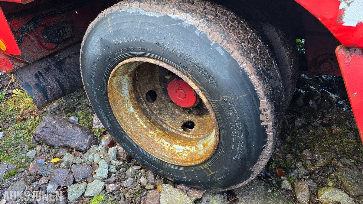 2013 HRD STTM3N 3-akslet jumbo semi med uttrekk