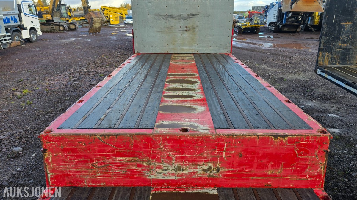 2013 HRD STTM3N 3-akslet jumbo semi med uttrekk