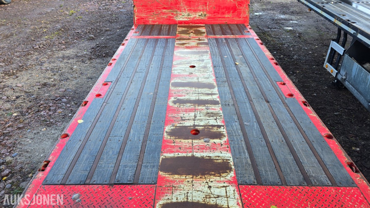 2013 HRD STTM3N 3-akslet jumbo semi med uttrekk