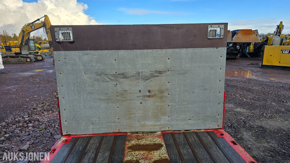 2013 HRD STTM3N 3-akslet jumbo semi med uttrekk