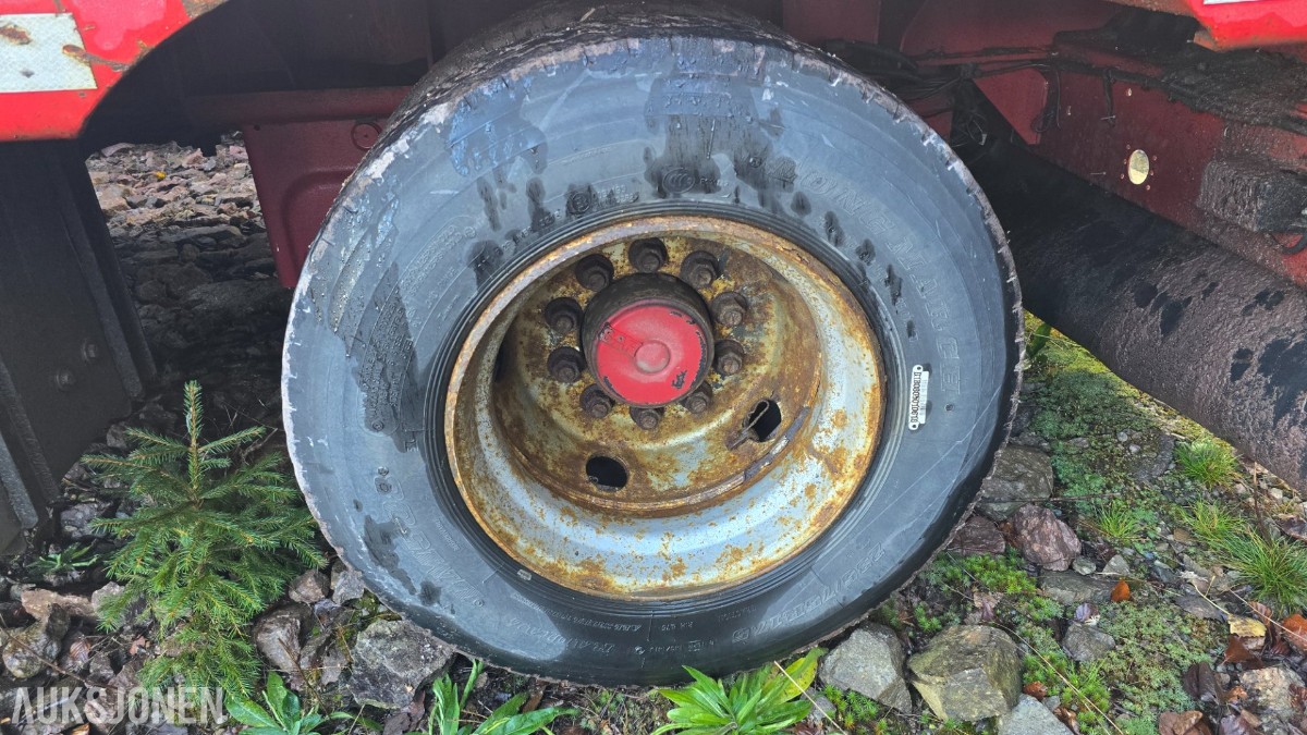 2013 HRD STTM3N 3-akslet jumbo semi med uttrekk