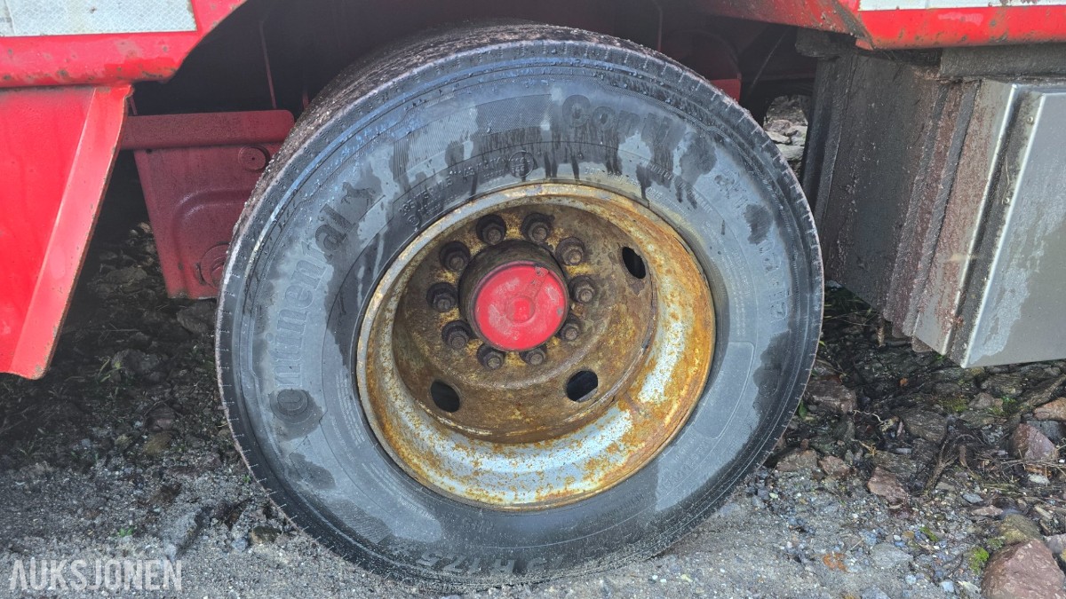 2013 HRD STTM3N 3-akslet jumbo semi med uttrekk