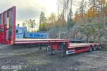 2013 HRD STTM3N 3-akslet jumbo semi med uttrekk