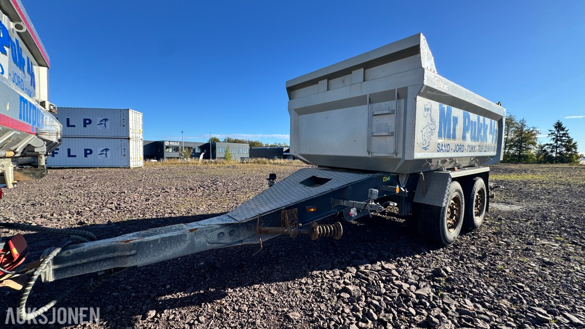 2020 Sørling-Ilsbo 2SFGX boggikjerre –11,2 m³ – 19 tonn – luftfjæring