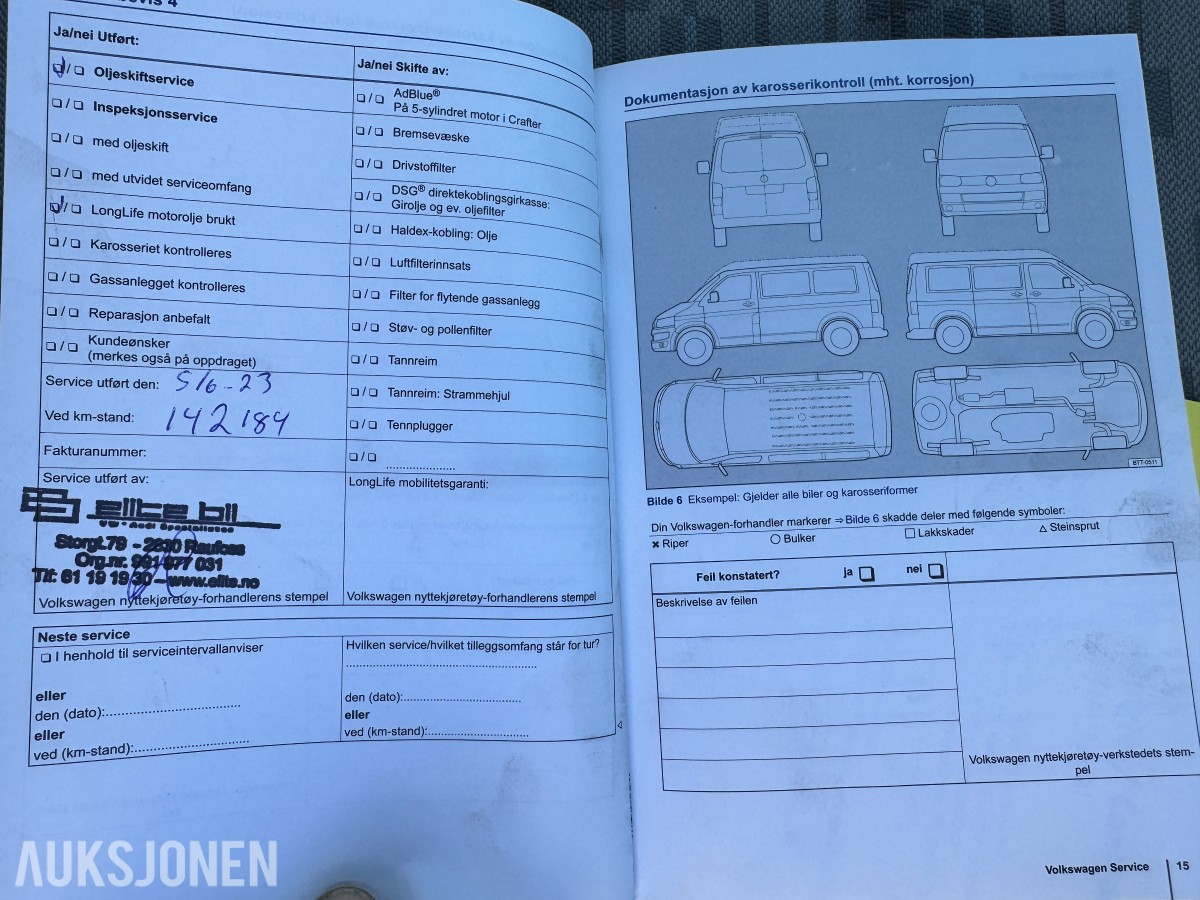 2014 Volkswagen TRANSPORTER 2.0-140 D 4MOTION HENGERFESTE
