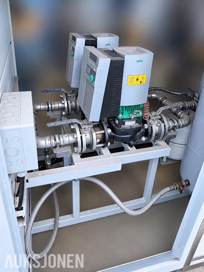 Güntner tørrkjøler komplett pakke – Wilo pumper, varmeveksler og styring