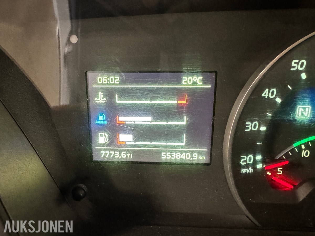 2020 Volvo FH540 tankbil med 15000 liter tank. EURO 6