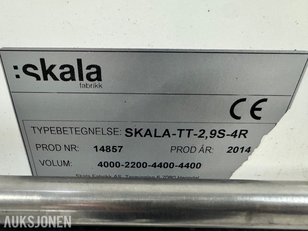 2020 Volvo FH540 tankbil med 15000 liter tank. EURO 6