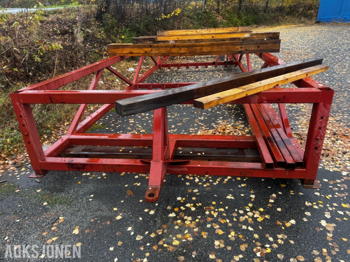Tralle for flytting av stående elementer b2700xL11000 mm
