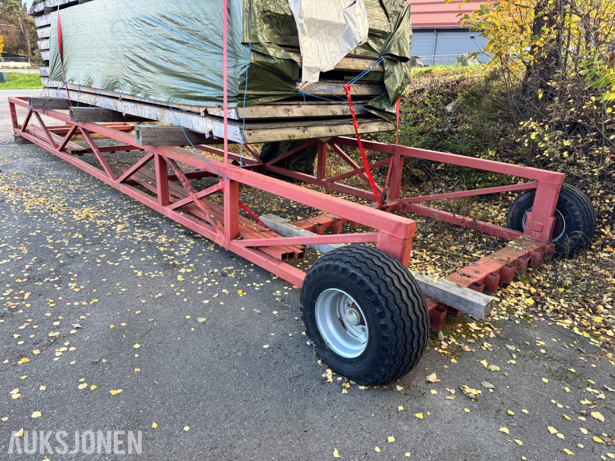 Tralle for flytting av stående elementer b2700xL11000 mm