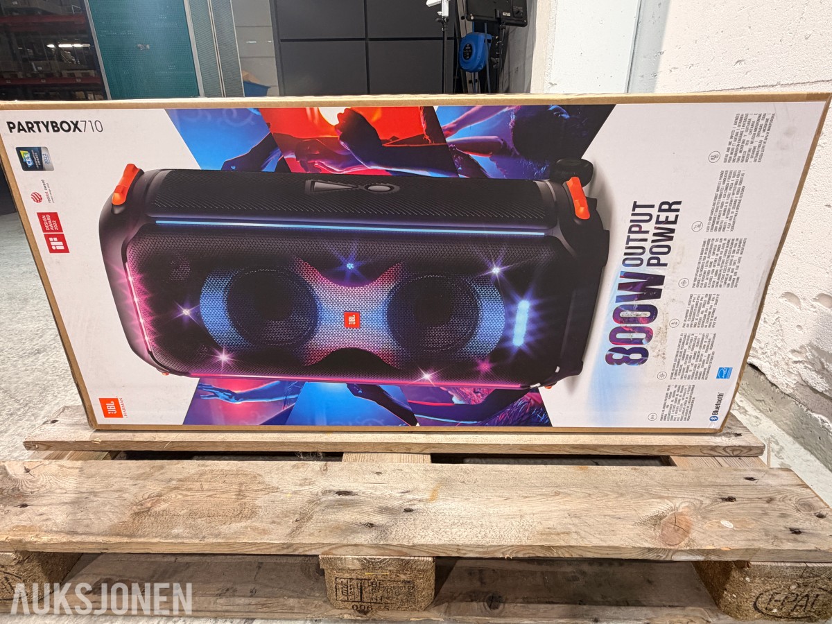 JBL PartyBox 710 800 W partyhøyttaler