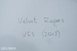 2018 Velvet Ropes - tre innrammede kunstverk