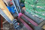 Høytløftende jekketralle 1000kg kapasitet / 90cm løftehøyde