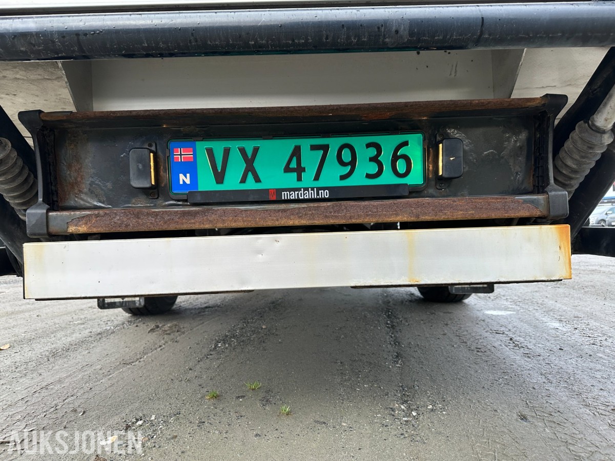 2022 Iveco Daily 35S16 skapbil, 8 paller, bakløfter, varme i skap