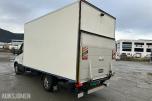 2022 Iveco Daily 35S16 skapbil, 8 paller, bakløfter, varme i skap