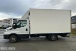 2022 Iveco Daily 35S16 skapbil, 8 paller, bakløfter, varme i skap