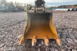 2008 Komatsu PC200LC-8 beltegraver med graveskuff og sentralsmørin