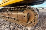 2008 Komatsu PC200LC-8 beltegraver med graveskuff og sentralsmørin
