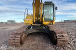 2008 Komatsu PC200LC-8 beltegraver med graveskuff og sentralsmørin