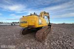 2008 Komatsu PC200LC-8 beltegraver med graveskuff og sentralsmørin