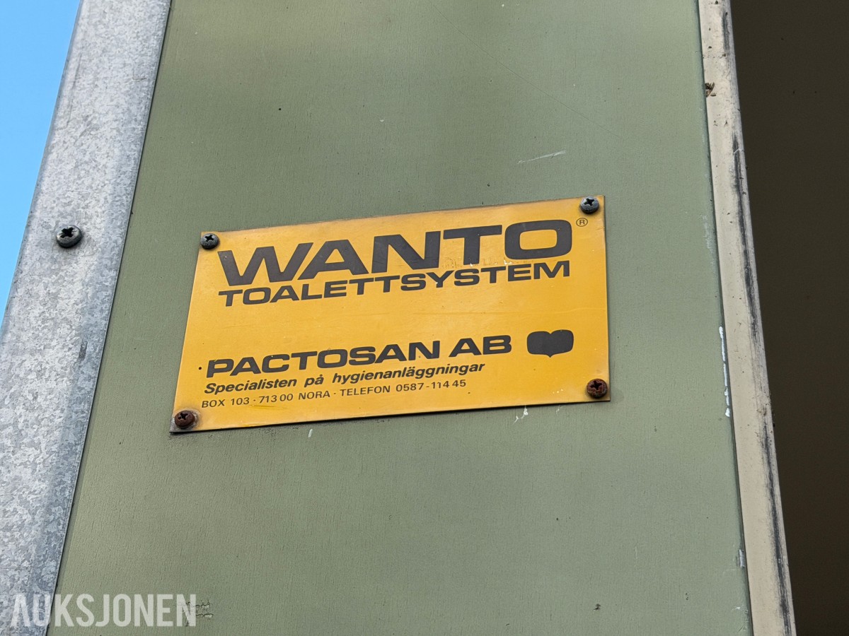 3 stk. festivaltoaletter / byggeplasstoaletter