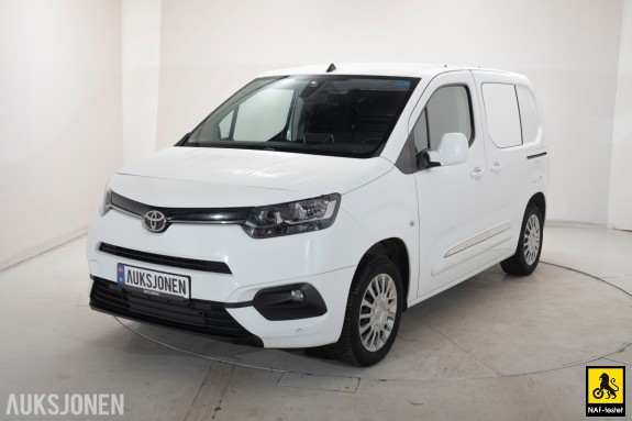 2021 Toyota Proace City 1,5 D 130HK L1 AUT HENGERFESTE CRUISE KAMERA SKYVEDØRER t