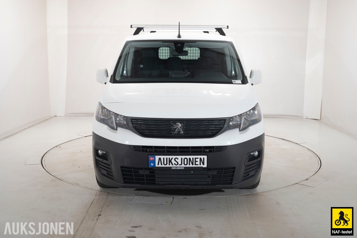 2021 Peugeot Partner 1,5 D 130HK L2 AUT CRUISE SKYVEDØRER PARK.SENSORER