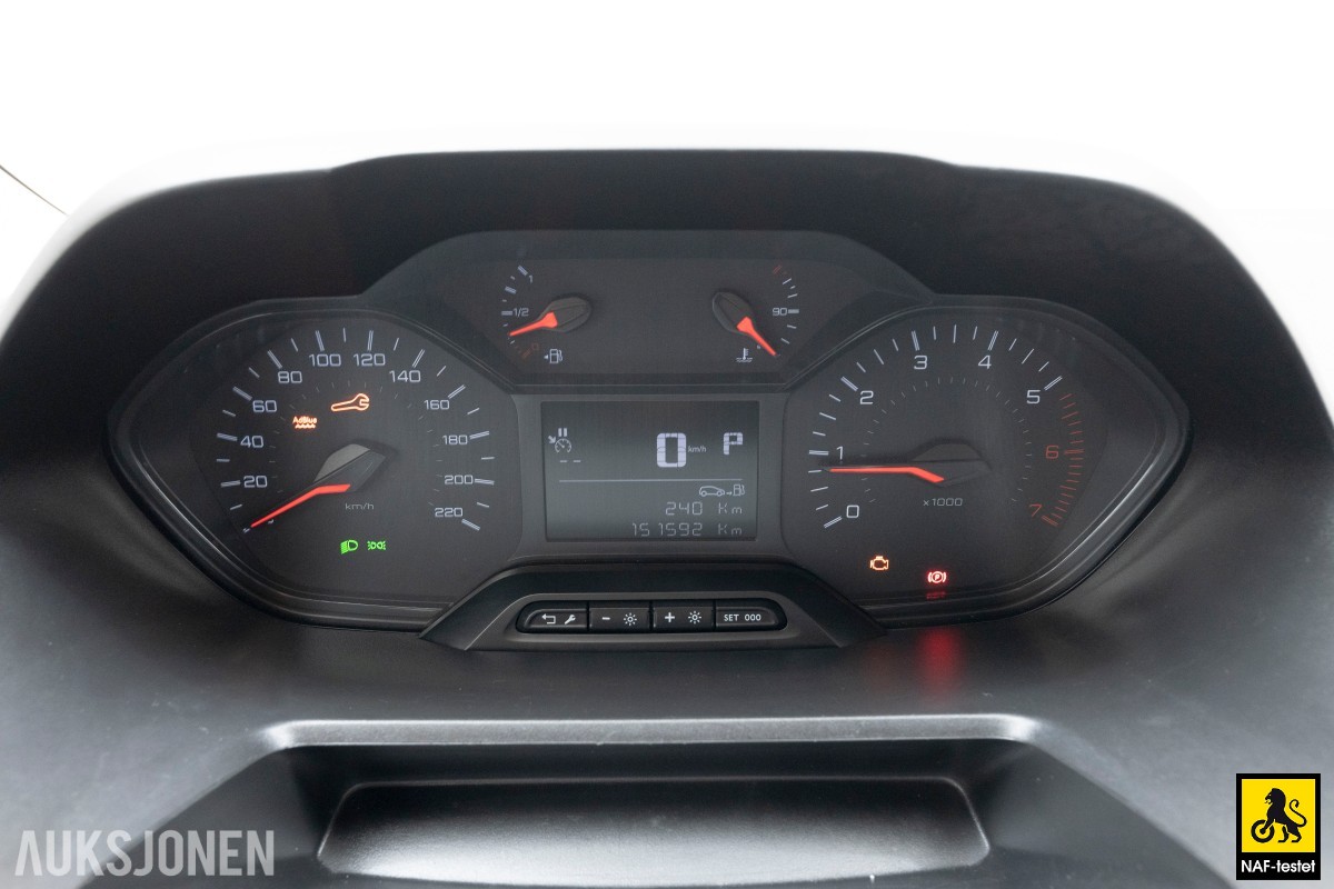 2021 Peugeot Partner 1,5 D 130HK L2 AUT CRUISE SKYVEDØRER PARK.SENSORER