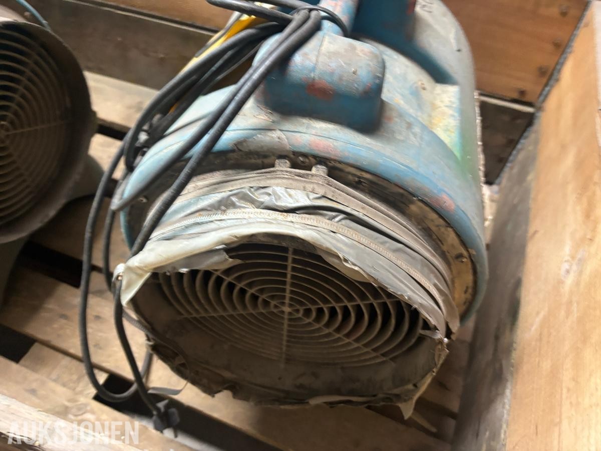 2 stk. sirkulasjonsvifter / ventilasjonsvifter 230/240v –  repobjekter