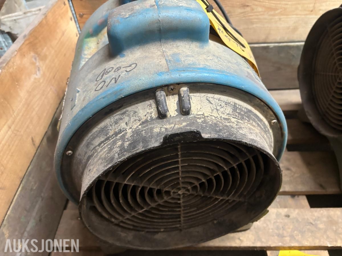 2 stk. sirkulasjonsvifter / ventilasjonsvifter 230/240v –  repobjekter