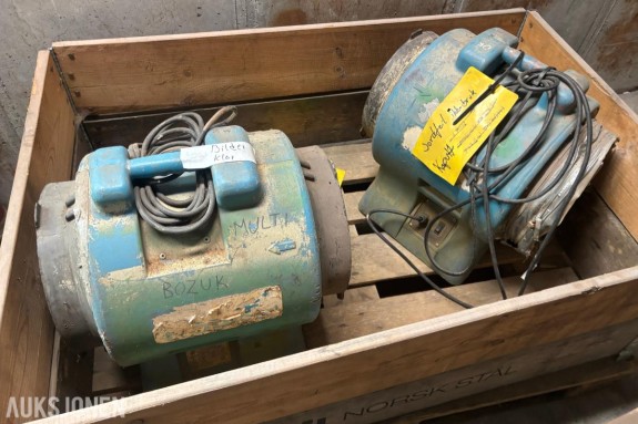 2 stk. sirkulasjonsvifter / ventilasjonsvifter 230/240v –  repobjekter