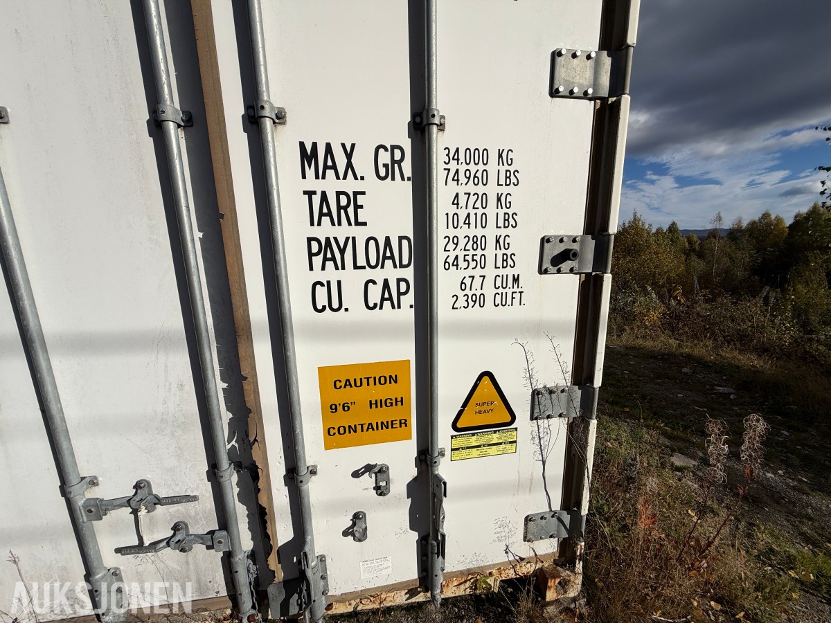 2007 40' High Cube kjøle-/frysecontainer – Thermo King MAGNUM-924