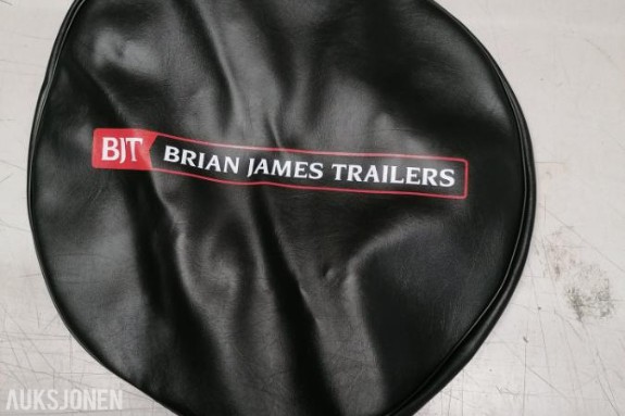 Helt nytt  Reservehjuls trekk til  195/55R10C med Brian James logo 