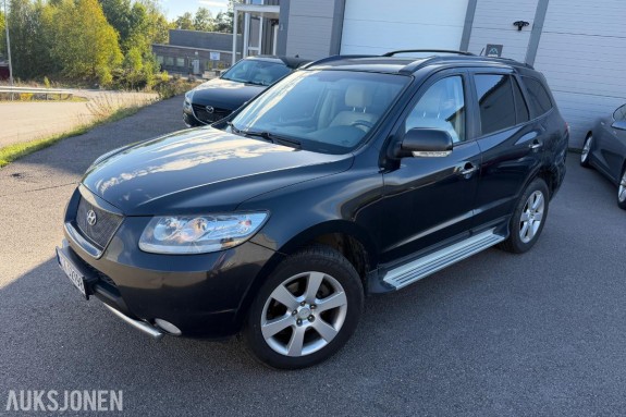 2009 Hyundai SANTA FE 2,2D 155HK,EU-OK 8-2027,REG.REIM SKIFTET, 226000KM