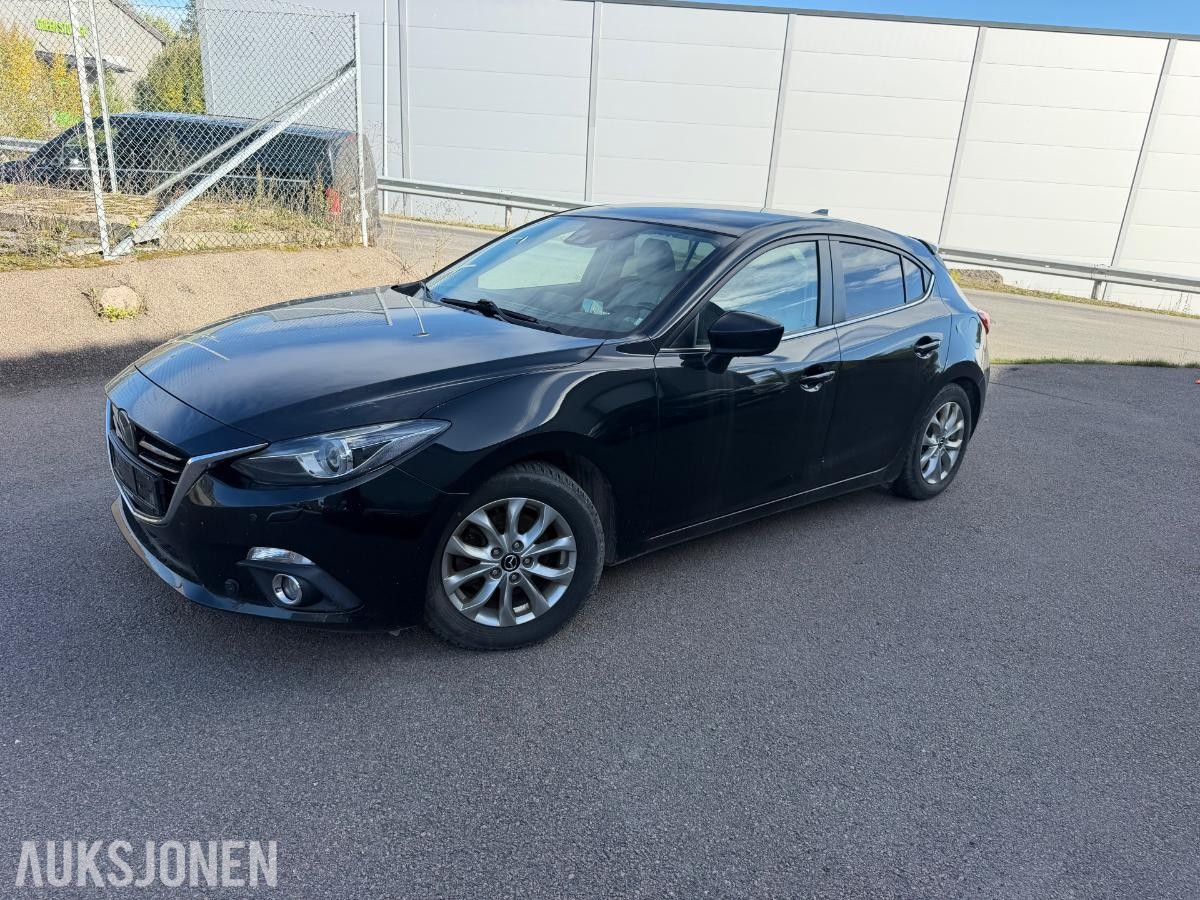 2016 Mazda 3, 2.2D 150HK,AUTOMAT,OPTIMUM, 167000km