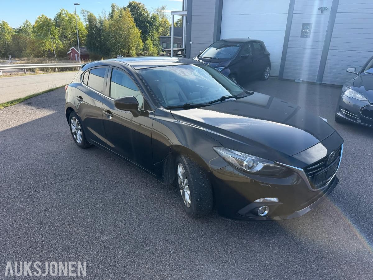 2016 Mazda 3, 2.2D 150HK,AUTOMAT,OPTIMUM, 167000km