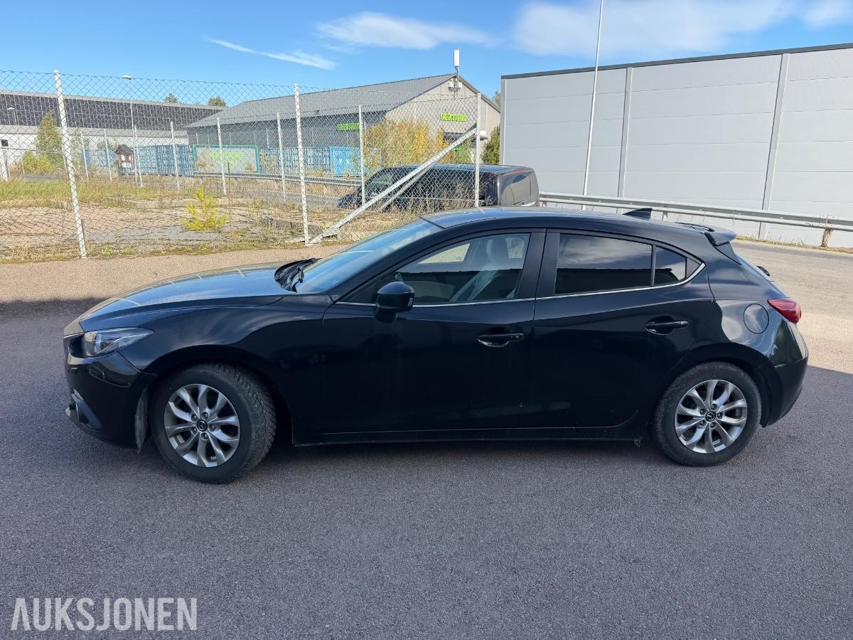 2016 Mazda 3, 2.2D 150HK,AUTOMAT,OPTIMUM, 167000km