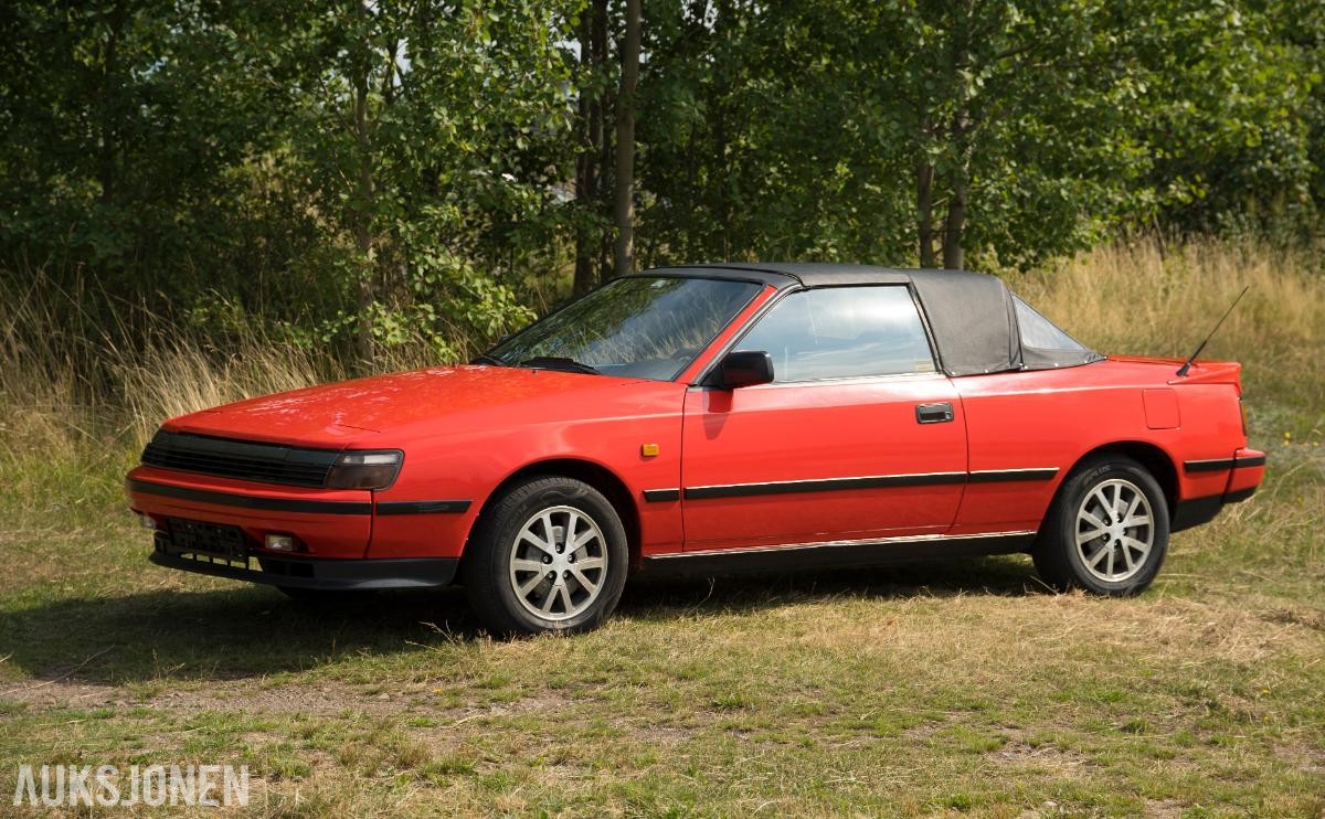 1986 Toyota Celica cabriolet 2.0 150HK EU OK 05.2028  140198km