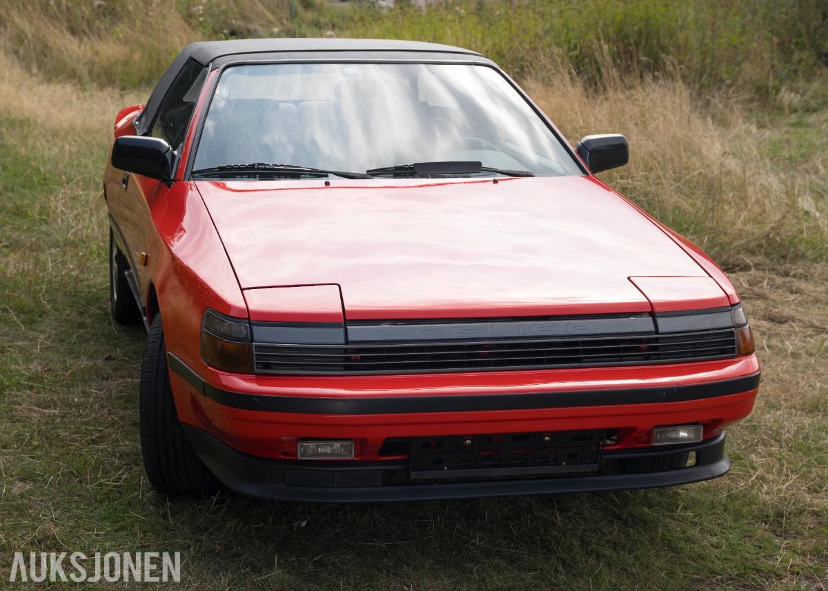 1986 Toyota Celica cabriolet 2.0 150HK EU OK 05.2028  140198km