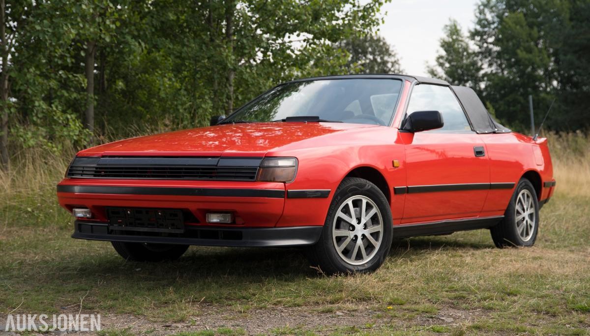 1986 Toyota Celica cabriolet 2.0 150HK EU OK 05.2028  140198km