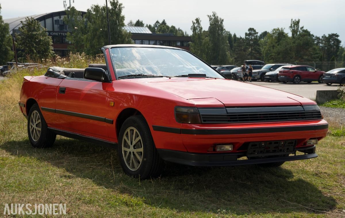 1986 Toyota Celica cabriolet 2.0 150HK EU OK 05.2028  140198km